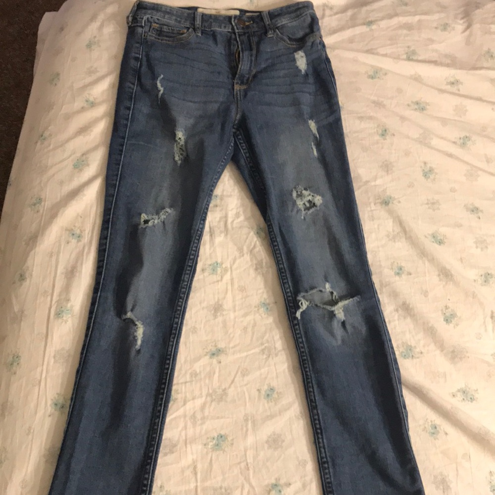 High Rise Super Skinny Jeans